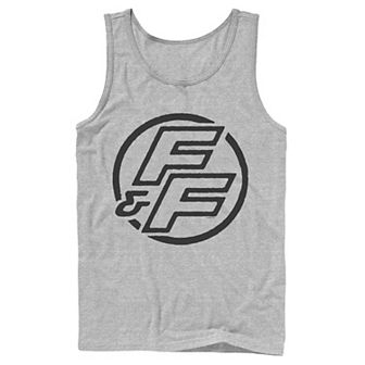 Men's Fast & Furious Bold Line Hollow Logo Tank Top