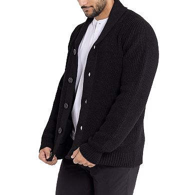 Men's Xray Shawl-Collar Knitted Cardigan Sweater