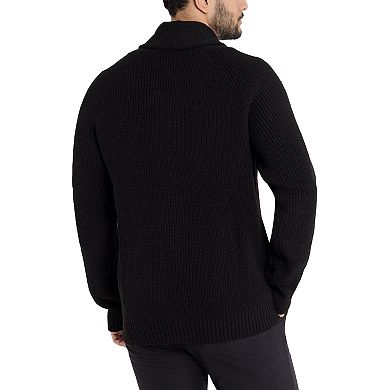 Men's Xray Shawl-Collar Knitted Cardigan Sweater