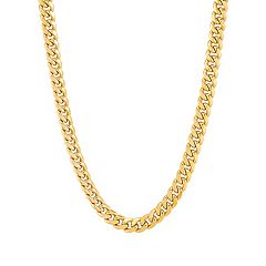 Everlasting Gold Men's 14k Gold Figaro Chain Necklace - 22 in.