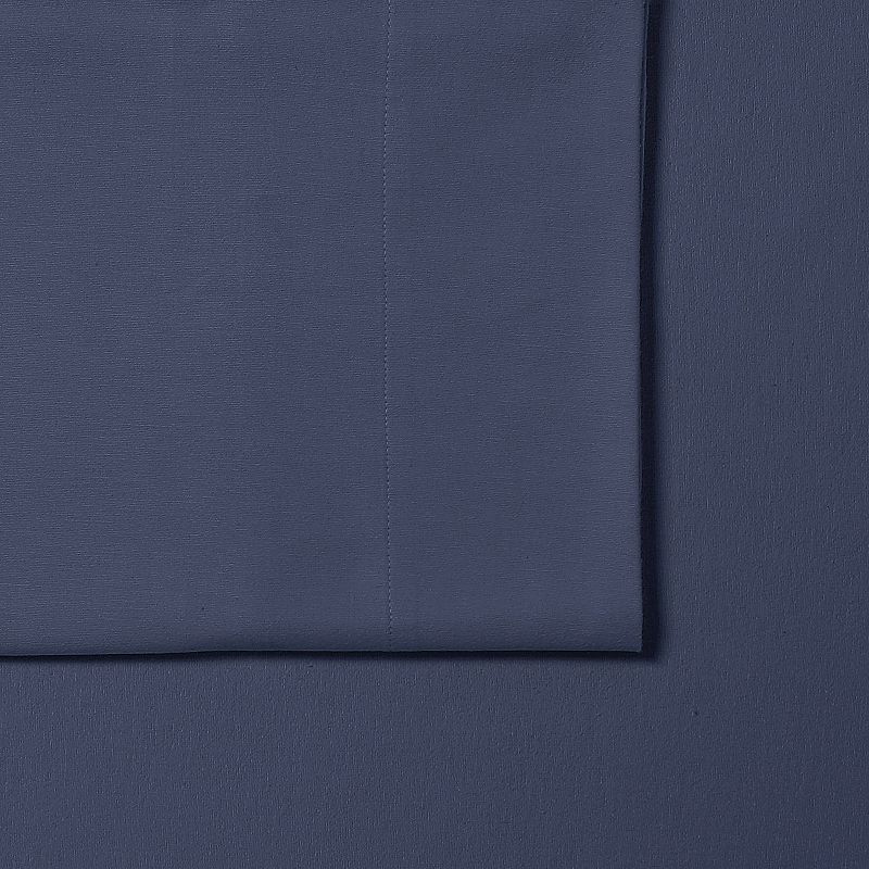 Azores Home Flannel Extra Deep Pocket Sheet Set, Med Blue, CKING SET