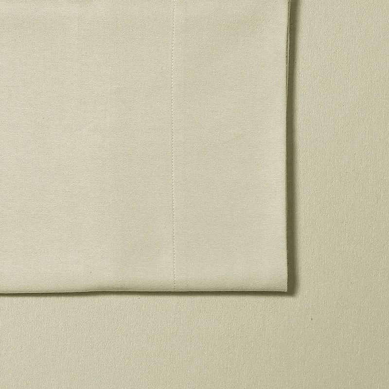 Azores Home Flannel Extra Deep Pocket Sheet Set, Natural, FULL SET