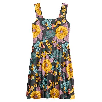 slim fit dress slacks Jukebox Flare Mini Dress