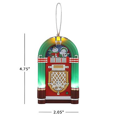 Mr Christmas Miniature Jukebox Christmas Ornament