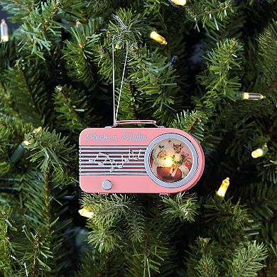 Mr Christmas Miniature Vintage Inspired Radio Christmas Ornament