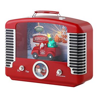 Mr Christmas Nostalgic Truck Radio Table Decor
