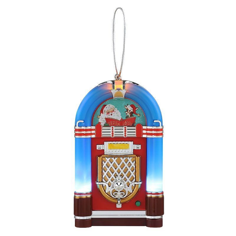 UPC 051053481414 product image for Mr Christmas Miniature Jukebox Christmas Ornament, Blue | upcitemdb.com