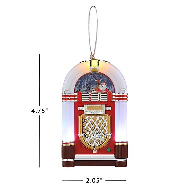 Mr Christmas Mini Jukebox Christmas Ornament