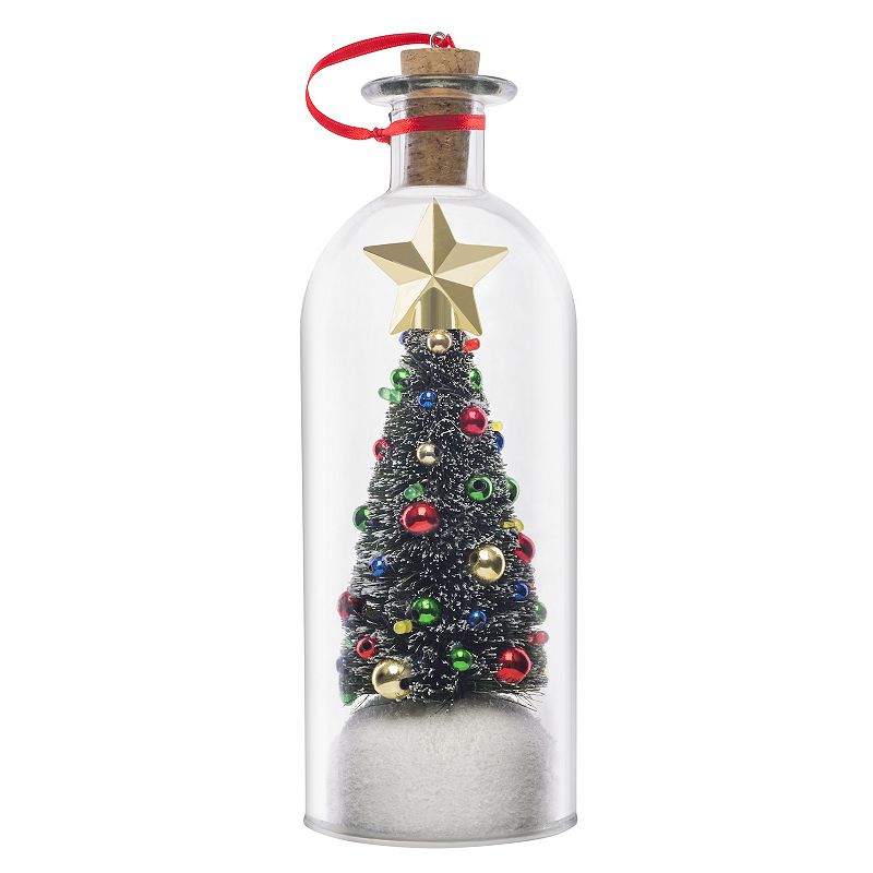 Mr Christmas Artificial Christmas Tree Message In A Bottle Table Decor, Mul