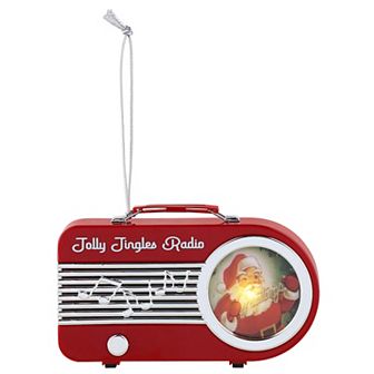 Mr Christmas Miniature Radio Christmas Ornament