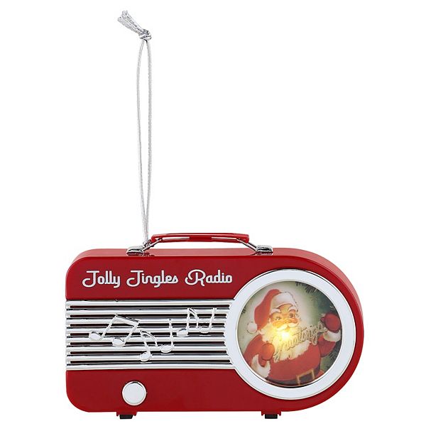 Mr Christmas Miniature Radio Christmas Ornament