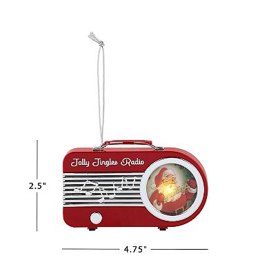 Mr Christmas Miniature Radio Christmas Ornament