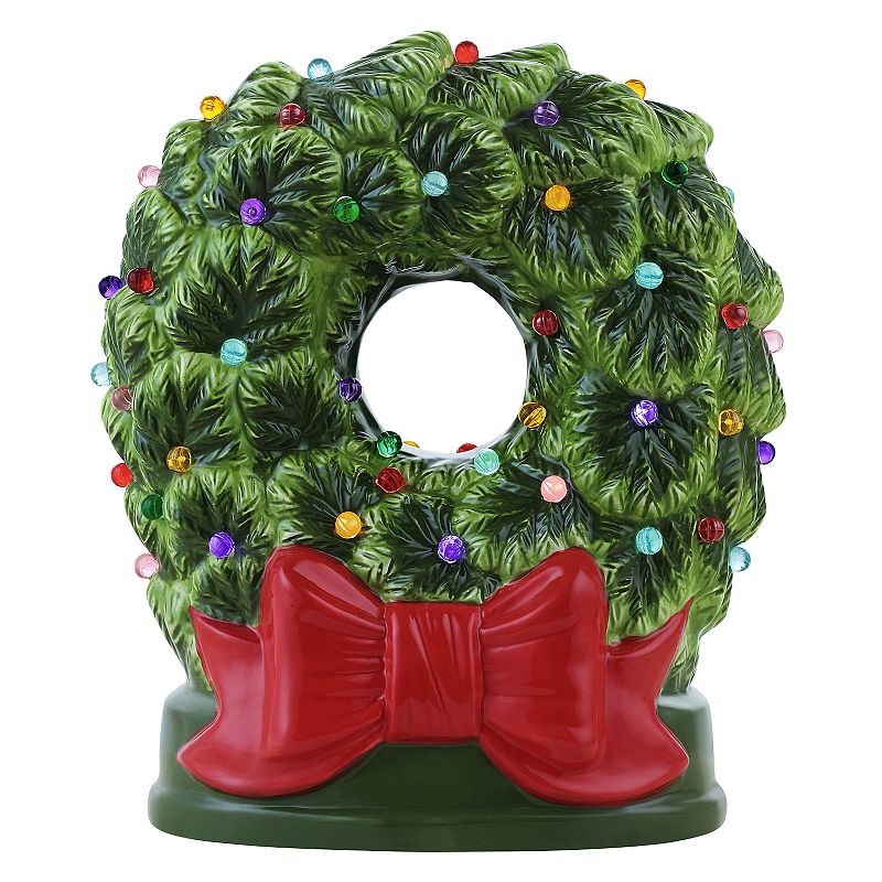 29311562 Mr Christmas Nostalgic Wreath Table Decor, Multico sku 29311562
