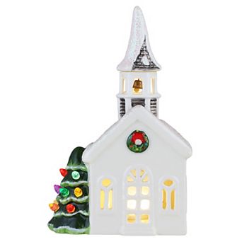 Mr Christmas Nostalgic Village Church Table Decor
