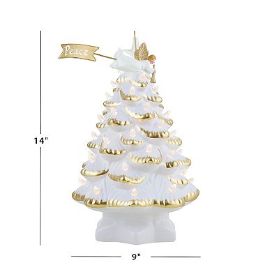 Mr Christmas Animated Nostalgic Angel Tree Floor Decor