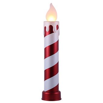 Mr Christmas Red & White Indoor / Outdoor LED Candle Floor Decor