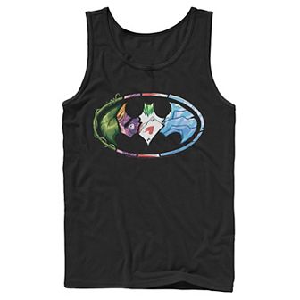 Men's Batman Villains Logo Tank Top