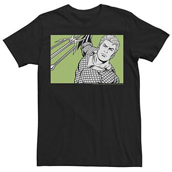 Men's DC Comics Justice League Boxed Aquaman Tee