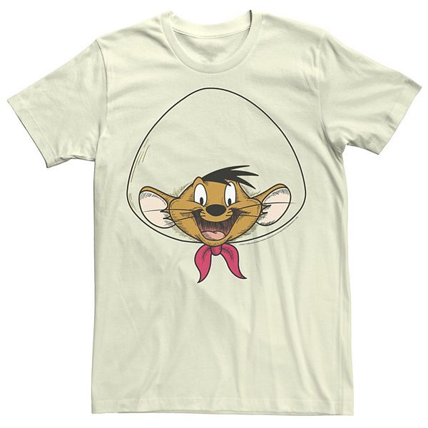 Men\'s Looney Tunes Speedy Gonzales Big Face Tee | T-Shirts