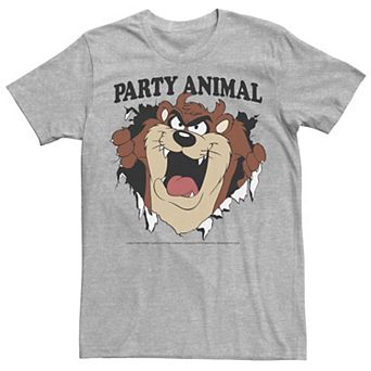 Men's Looney Tunes Taz Party Animal Breakthrough Portrait Tee