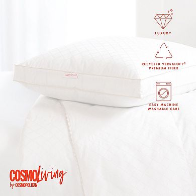 CosmoLiving Diamond Luxe Gusset Pillow