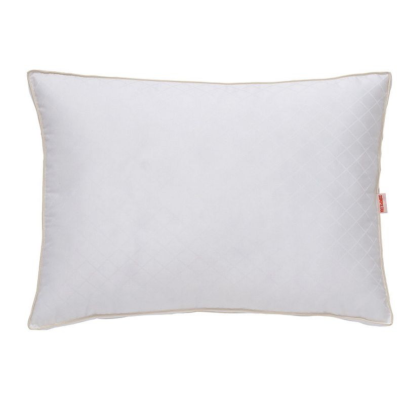 CosmoLiving Diamond Luxe Pillow, White, King