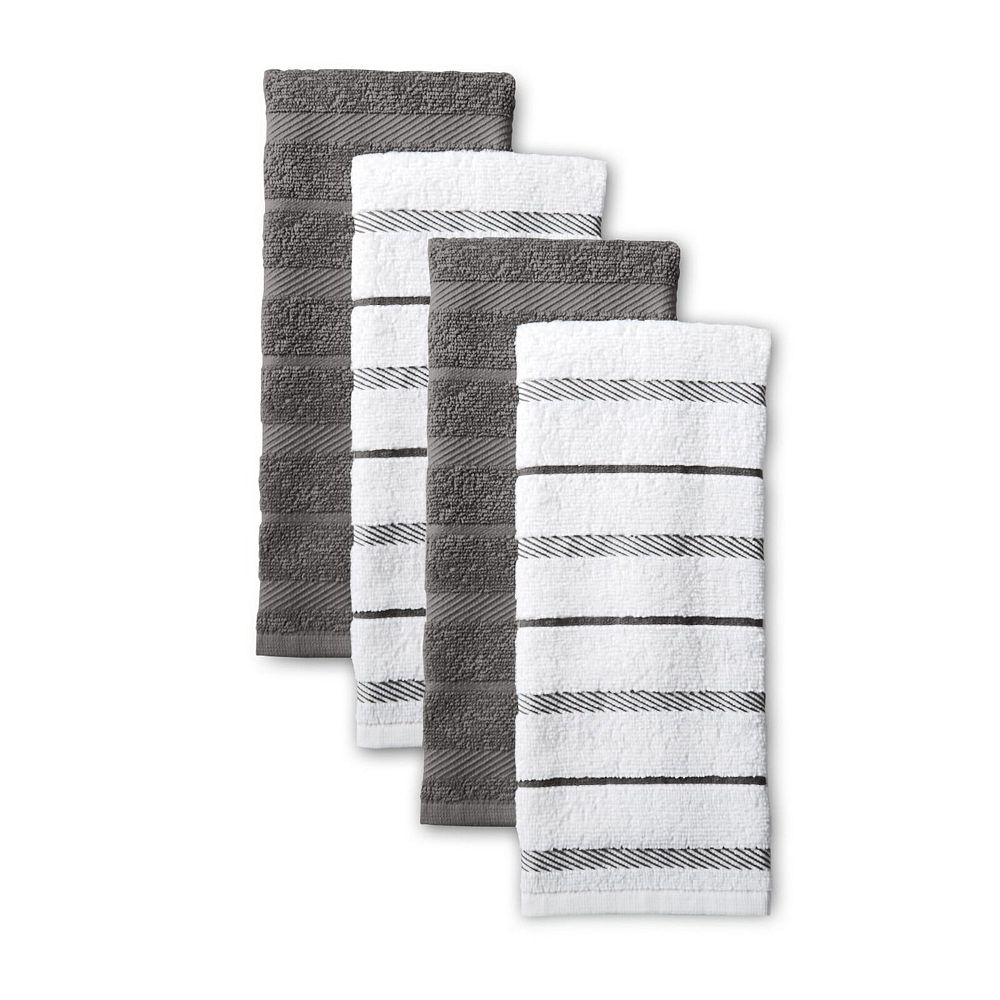 KitchenAid Albany Kitchen Towel 4-pk. - Aqua