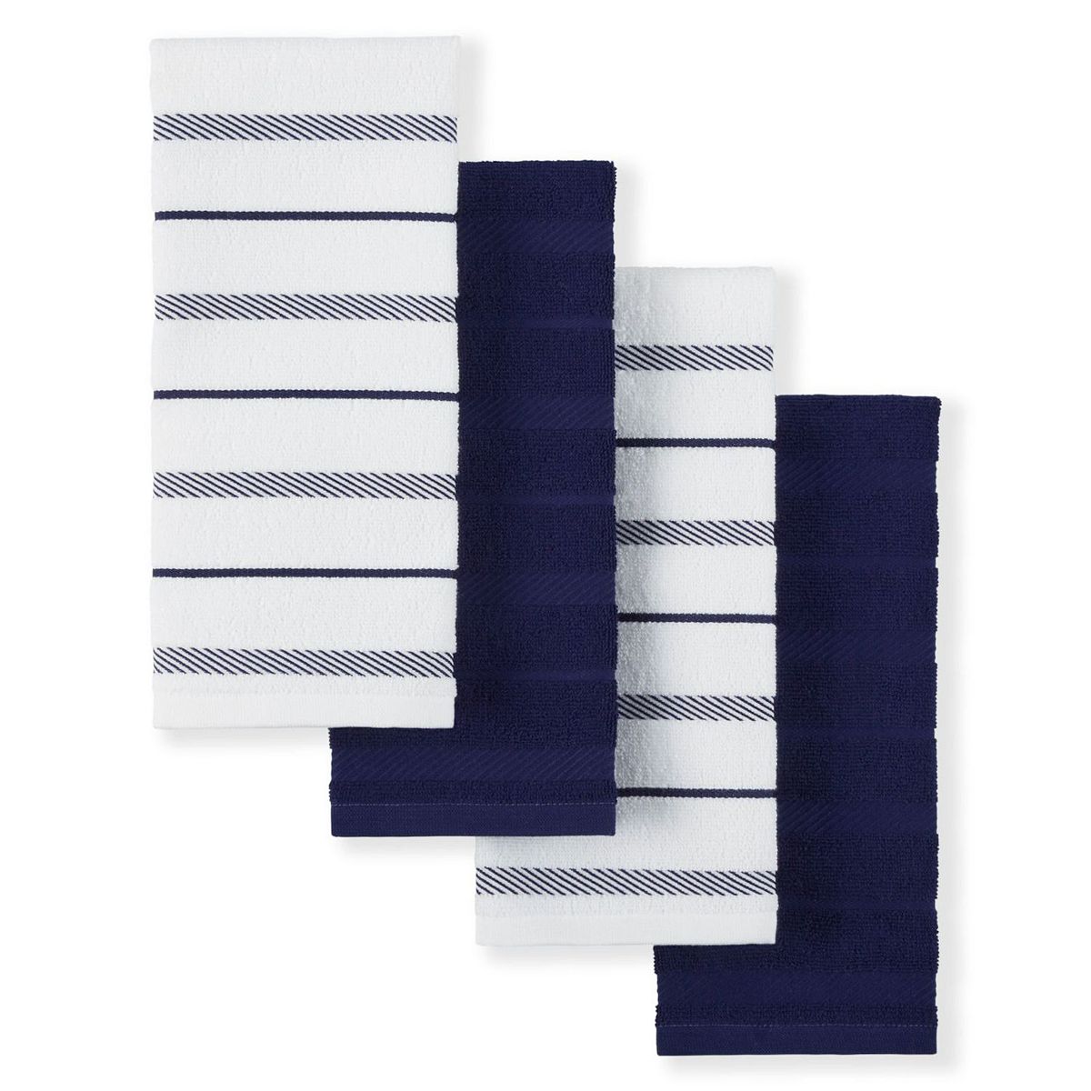 KitchenAid Albany Kitchen Towel 4-pk. - Cobalt
