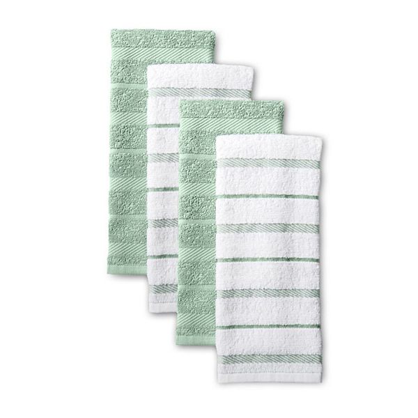 KitchenAid Albany Kitchen Towel 4-pk. - Pistachio