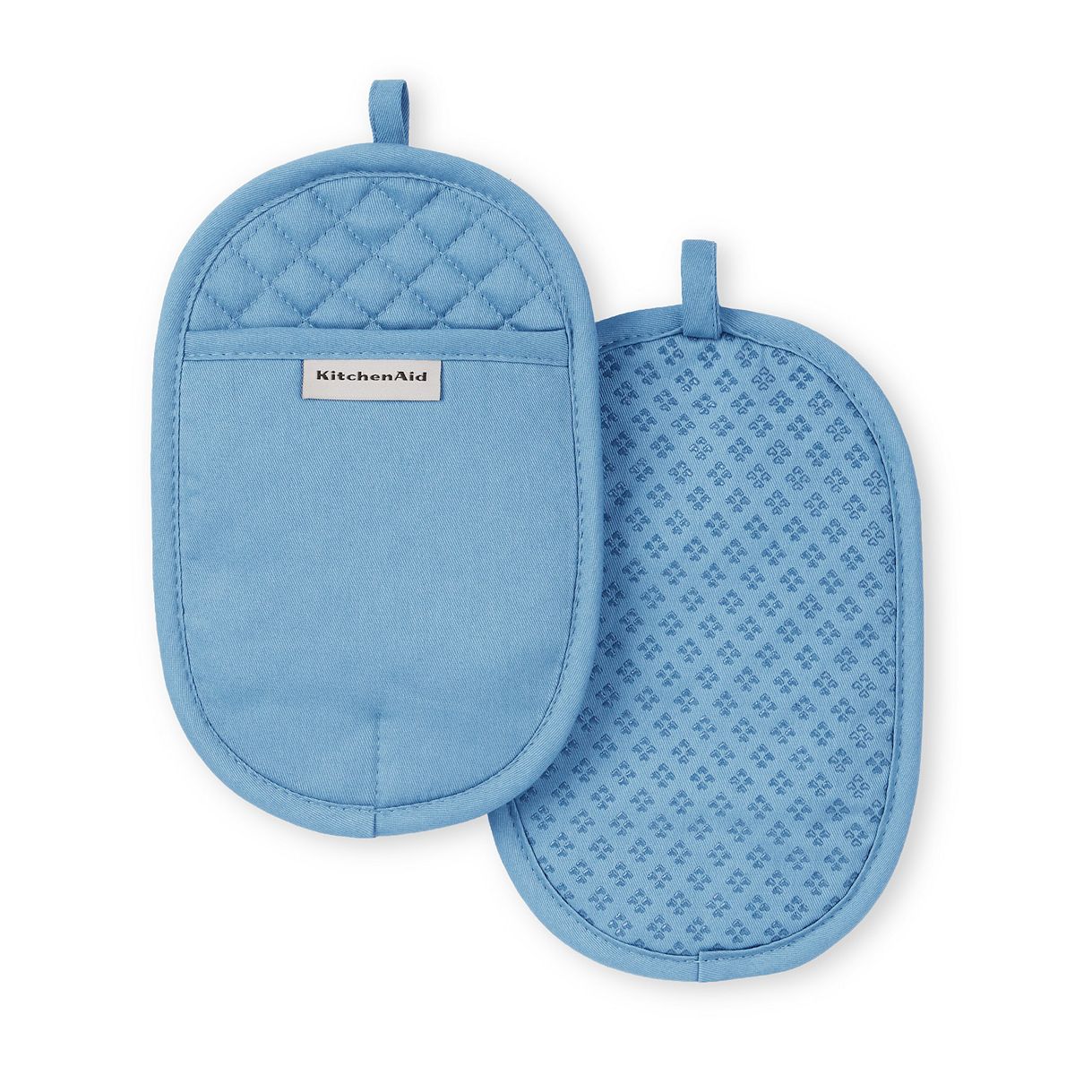 KitchenAid Asteroid 2-pc. Oval Pot Holder Set - Blue Velvet