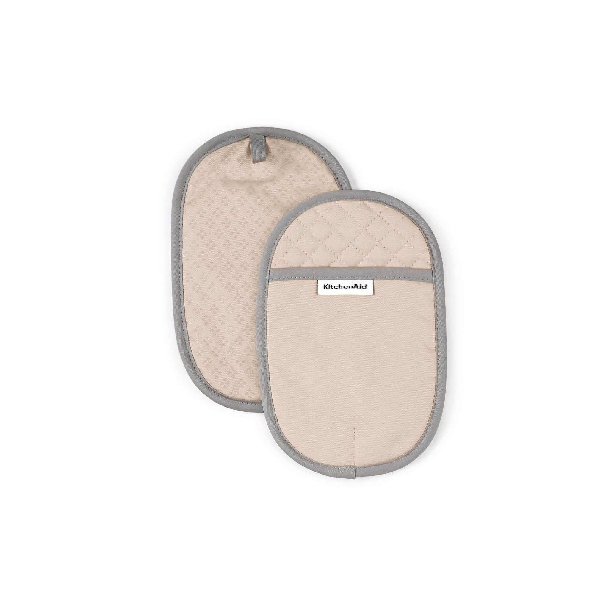 KitchenAid Asteroid 2-pc. Oval Pot Holder Set, Milkshake
