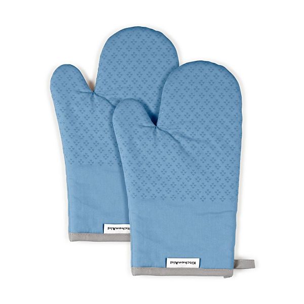 KitchenAid Asteroid 2-pc. Oven Mitt Set - Blue Velvet