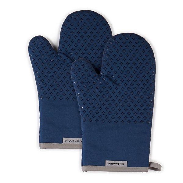 KitchenAid Asteroid 2-pc. Oven Mitt Set - Blue Willow