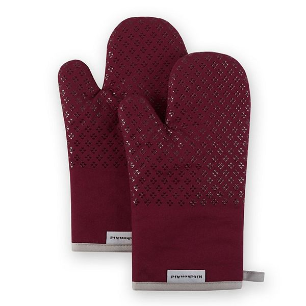 KitchenAid Asteroid 2-pc. Oven Mitt Set - Boysenberry
