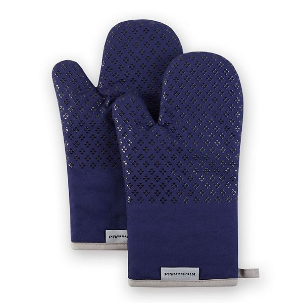 KitchenAid Asteroid 2-pc. Oven Mitt Set - Cobalt