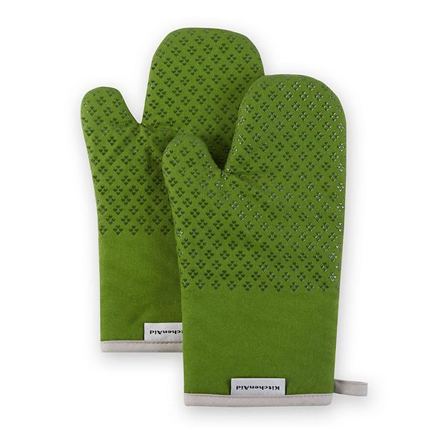 KitchenAid Asteroid 2-pc. Oven Mitt Set - Matcha