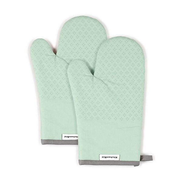 KitchenAid Asteroid 2-pc. Oven Mitt Set - Pistachio
