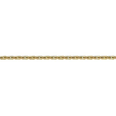 LYNX Men's Ion-Plated Stainless Steel Link Chain Necklace