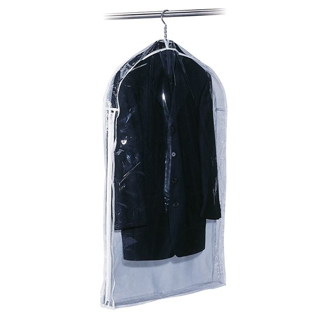 Woolite Vac-N-Stow Air-Tight Hanging Garment Bag, Large