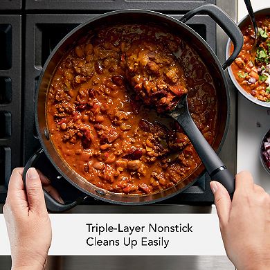 KitchenAid® 8-qt. Hard-Anodized Nonstick Stockpot with Lid