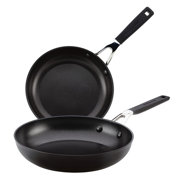 KitchenAid Hard Anodized 2 Piece Nonstick Frying Pan Set