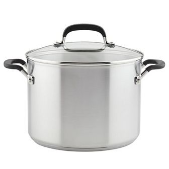 KitchenAid® 8-qt Stainless Steel Stockpot with Measuring Marks