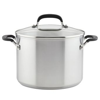 KitchenAid® 8-qt Stainless Steel Stockpot with Measuring Marks