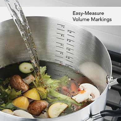 KitchenAid® 8-qt. Stainless Steel Stockpot with Measuring Marks