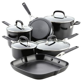 KitchenAid® 10 pc Hard-Anodized Nonstick Cookware Set