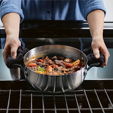 KitchenAid® 4-qt. Stainless Steel Casserole with Lid