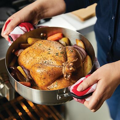 KitchenAid® 4-qt. Stainless Steel Casserole with Lid