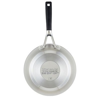 KitchenAid® 8-in. Stainless Steel Nonstick Frypan
