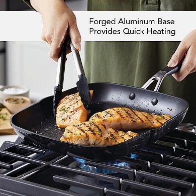 KitchenAid® 11.25-in. Hard-Anodized Square Grill Pan