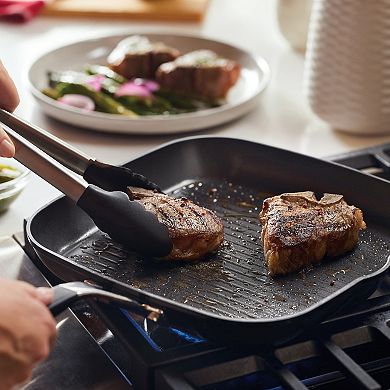 KitchenAid® 11.25-in. Hard-Anodized Square Grill Pan